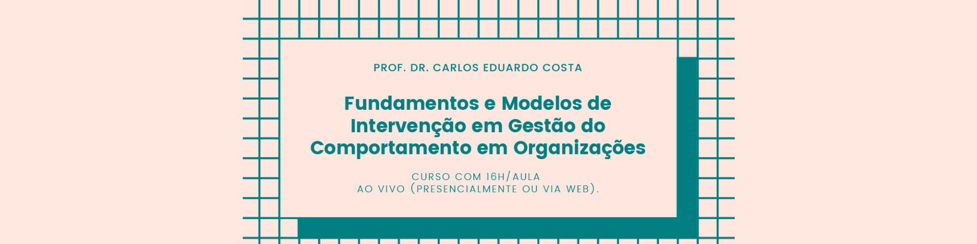 Fundamentos e Modelo de intervenção em Gestão do Comportamento em Organizações