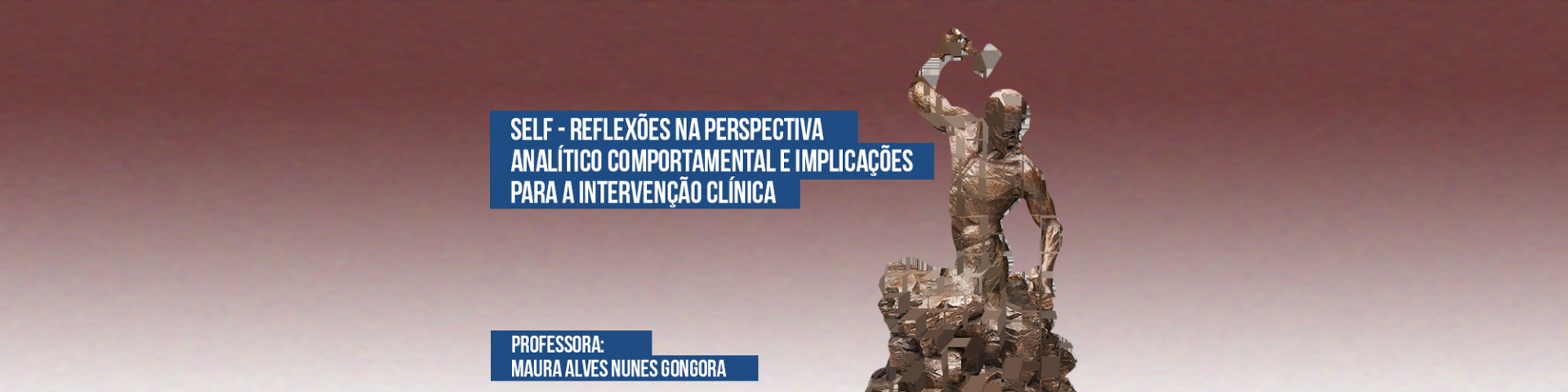 Self - Reflexões na Perspectiva Analítico Comportamental e Implicações para a Intervenção Clínica