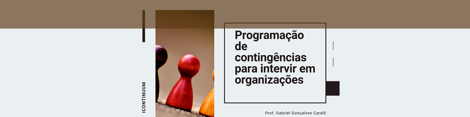 Programação de contingências para intervir em organizações