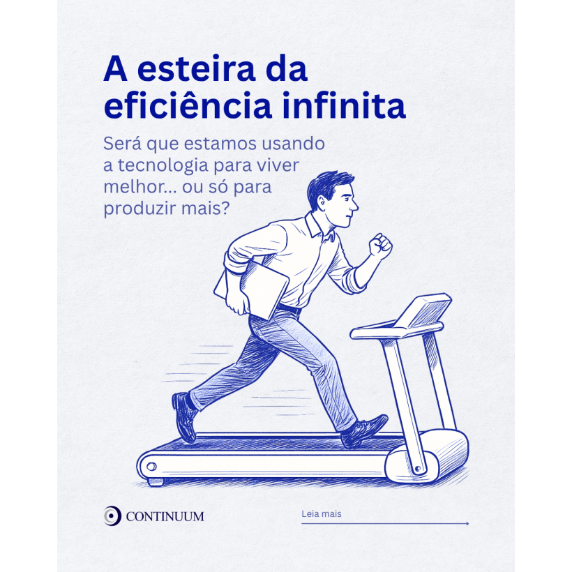 A esteira da eficiência infinita